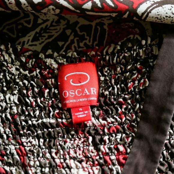 Oscar by Oscar de la Renta Geometric Print Dress - Picture 11 of 12